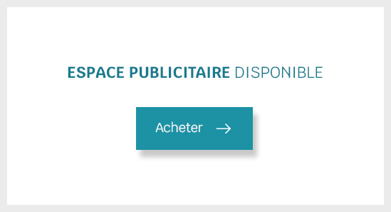 Espace publicitaire disponible