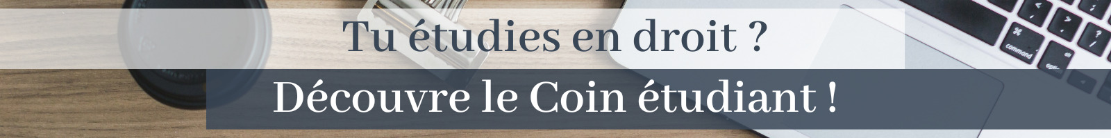 Coin étudiant - Publicité